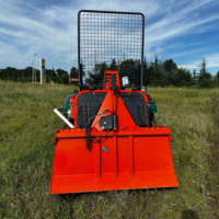 Treuil forestier W55M 5 tonnes pour tracteur, prise de force 540, montage 3 points, câble en acier 70m 11mm, équipement forestier robuste