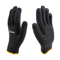 Guantes de Ensamblaje para Industria Ligera, Forro de Algodón, Puntos de PVC, Transpirables