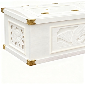 Mới được thiết kế chạm khắc bằng gỗ bán buôn quan tài trong 2025 - Product Image 3