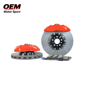 Nuevo Kit de Frenos de Alto Rendimiento OEM MOTOR SPORT de 6 Pistones - Juego Completo de Calibradores Rojos para un Rendimiento de Frenado 50% Mejorado, 1 Año de Garantía - Product Image 5