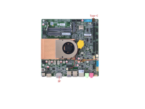 Placa base para juegos ELSKY Tiger Lake I7 1165G7/1185G7/1195G7 <span class=keywords><strong>CPU</strong></span> MPCIE Key-M USB3.2 tarjeta SIM 4K UHD gráficos DDR4 PC - Product Image 2
