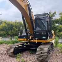 Дешевый подержанный гусеничный экскаватор Caterpillar Cat320D с прямым впрыском топлива, отличное состояние, б/у экскаватор CAT320D на продажу