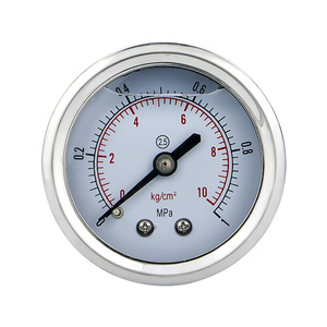 เกจวัดแรงดันทนแรงกระแทก YN50Z ขนาด 50 มม. 0-10MPa สำหรับน้ำมันไฮดรอลิก น้ำ และลมแบบไดอะแฟรม - Product Image 1