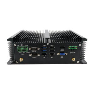 EGLOBAL-Mini PC industrial sin ventilador, Intel Haswell Core, <span class=keywords><strong>DDR3</strong></span> Max RAM, <span class=keywords><strong>16GB</strong></span>, 8USB, 2LAN, 2COM, GPIO, tarjeta SIM, nuevo lanzamiento - Product Image 1