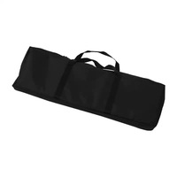 Meuble d'extérieur pliable : Étagère de rangement double couche en fer et bois pour camping