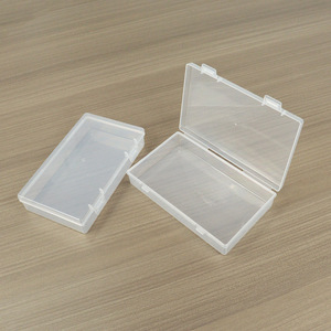 Rectangular Pp Plastic Transparent Storage Box 15.5 X 9.2 X 3 Cm With Lid For Parts Hardware Tools Fishing Tackle Component - Product Image 2