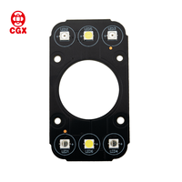 Fournisseur CGX, conception de circuits imprimés SMT, lumière blanche 6000-6500K + LED infrarouge 3030, épaisseur de cuivre 1 oz, fabrication de circuits imprimés, accessoires CCTV