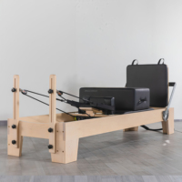 Meilleure Vente : Machine de Pilates Reformer Commerciale, Équipement de Fitness et de Yoga pour Femmes, Entraînement Quotidien du Corps, Lit de Pilates