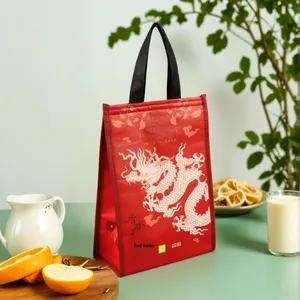Bolsa Térmica Personalizable para Comida para Llevar, con Cierre de Velcro, Aislamiento de Papel de Aluminio, para Té con Leche, Barbacoa, Refrigerios - Product Image 2