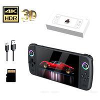Console de jeu rétro portable M27 avec écran IPS de 7 pouces, lecteur de jeux vidéo portable