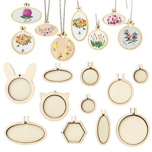 Cerceaux à broder en tissu et textile RarLong, petits, anti-rides, pour l'artisanat et la suspension - Product Image 3