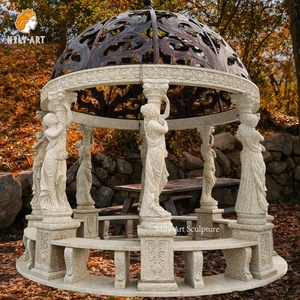 Gazebo all'aperto della colonna della <span class=keywords><strong>statua</strong></span> <span class=keywords><strong>di</strong></span> <span class=keywords><strong>marmo</strong></span> del grande paesaggio - Product Image 1