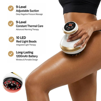 Appareil de drainage lymphatique portatif, brosse de massage corporel pour sculpter les méridiens, anti-cellulite, grattoir électrique Gua Sha, masseur à ventouses