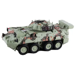 Turret rotativo batalha modelo de veículo armadura rc tanque com luz e som
