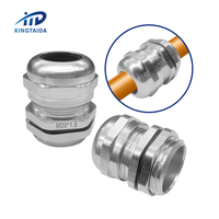 Connecteur de presse-étoupe en métal à bas prix métrique PG NPT G Standard CE ROHS REACH IP68 presse-étoupe en laiton métallique