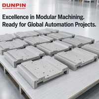 Profils d'extrusion en alliage d'aluminium personnalisés pour module avec services de usinage CNC, pliage, soudage et découpe