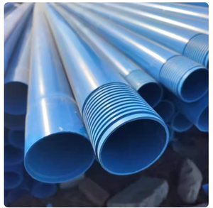 Tuyau de puits d'eau fileté en PVC-U sur mesure, tuyau de revêtement de forage en PVC bleu pour puits profond - Product Image 3