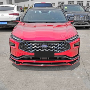 For Mondeo Car Front Bumper <b>Lip</b> Carbon Look Car Accessories for Ford Mondeo ST Line 2022 Bumper Protector Car Accessories - Product Image 6