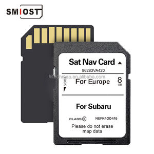 SMIOST الملاحة CID Map SD بطاقة ذاكرة السيارة برنامج تذكاري Navig <span class=keywords><strong>GPS</strong></span> لسوبارو A420 أوروبا Outback <span class=keywords><strong>STI</strong></span> - Product Image 6