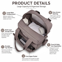 Sac à dos en néoprène personnalisé avec logo OEM, vente en gros, grande capacité, imperméable, pour femmes, sport, gym, extérieur, avec poignée