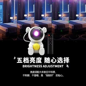 Lampada a Proiezione LED per Cielo Stellato, Luce d'Atmosfera per Camera da Letto, Controllo Remoto, Luce Notturna <span class=keywords><strong>Luna</strong></span> - Product Image 2