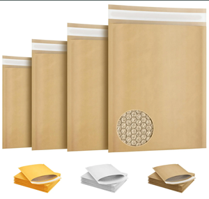 Groothandel Kraft Papier Verzendzak Verpakkingstas Kraft Bubbelplastic Verzendzak Gevoerde Envelop Verzendzak - Product Image 1