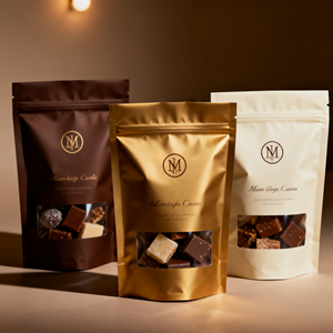 Bolsa con Cierre Vertical y Logotipo Personalizado, Bolsa de Embalaje de Papel de Aluminio para Alimentos, Fruta Deshidratada Congelada y Papas Fritas - Product Image 4