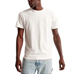 Chemise pour homme en coton respirant confortable à col rond imprimée de haute qualité - Product Image 2