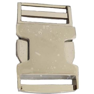 Hebilla de liberación lateral de 25 mm, chapada en metal, duradera, para bolsos - Product Image 1