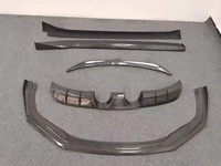 Kit carrosserie en fibre de carbone pour Porsche 911 991.2 GTS : Lame avant, jupes latérales, diffuseur, spoiler