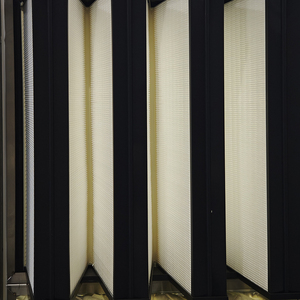 Vente directe usine OEM ODM – Filtre à air industriel haute performance avec média en fibre de verre pour la ventilation des salles blanches - Product Image 2