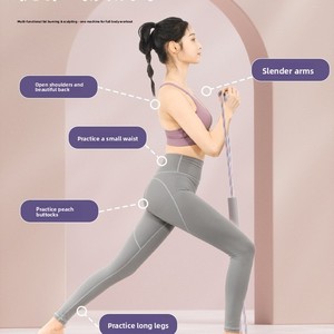 Hochbelastbares Dreistrang-Geflochtenes Acht-förmiges Widerstandsband für Rücken- und Schulterübungen Heim-Yoga-Hilfsmittel - Product Image 5