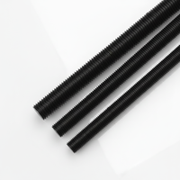 M14 M16 M18 M20 DIN975 Carbon Steel Zinc Plated Galvanized Black Plain Double-Ended Stud Bolt 1m-6m