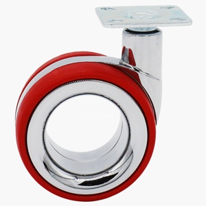 SS 75mm dekorative Möbel Lenkräder Hubless <span class=keywords><strong>Design</strong></span> Zink legierung Material - Product Image 6