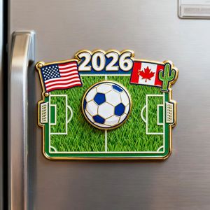 Cozumel FootWhere Souvenir Magnets – 6 Piece Set With Real Beach Sand | Made In USA