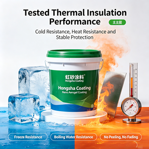 Revestimiento de Aislamiento Térmico de Aerogel para Paredes Exteriores y Techos, Impermeable, Ignífugo, Pintura de Aislamiento Nano que Ahorra Energía - Product Image 4