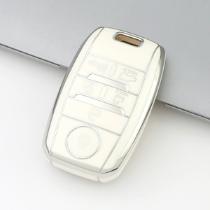 เคสกุญแจรถ TPU แบบนิ่มสำหรับ Kia KX3 K5 KX5 KX7 K4 Sportage <span class=keywords><strong>R</strong></span> Sorento พวงกุญแจกระเป๋าอุปกรณ์เสริม - Product Image 5