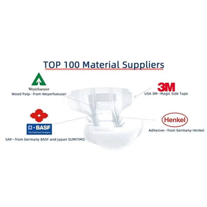 厂家直销低价乙级一次性婴儿尿布/尿布批发库存批量免费样品尿布婴儿产品 - Product Image 5