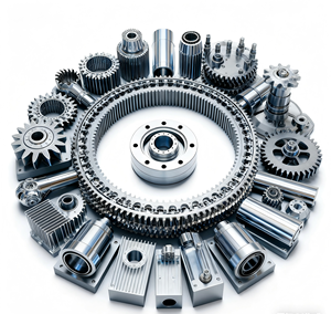 Dịch vụ gia công <span class=keywords><strong>CNC</strong></span> cho các bộ phận chính xác tùy chỉnh quay phay thép không gỉ các bộ phận hình đặc biệt các thành phần phi tiêu chuẩn - Product Image 1