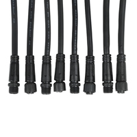 Connecteurs de câbles circulaires étanches en cuivre FPC M8-M16 (2-5 broches mâle/femelle) pour éclairage LED extérieur, pompes à eau et surveillance
