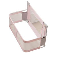 SeaMind berceau multifonctionnel en métal pour manger, berceau portable luxueux pour bébé avec pliage, résistant à la pression