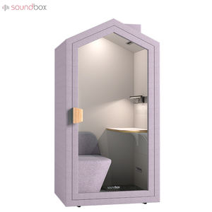 Nouveau Pod de maison silencieux, salle d'étude, cabine insonorisante pour <span class=keywords><strong>enfants</strong></span>, lecture, Pod de maison écologique, Pod acoustique insonorisant - Product Image 2