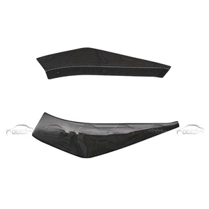 For Toyota Supra A90 MK5 Carbon Fiber VRS Front Bumper Spat Canards Trims <b>Splitters</b> Fins Spoiler 2021 up Auto Tuning - Product Image 3