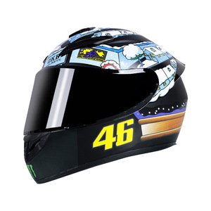 Casque de moto pour <span class=keywords><strong>homme</strong></span> et femme, personnalisé, pour véhicule électrique, quatre saisons, casque intégral pour moto, 3C - Product Image 5