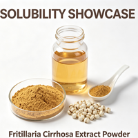 Extrait naturel de Fritillaria Cirrhosa, alcaloïdes totaux, matière première pour aliments et compléments alimentaires, poudre d'extrait de Fritillaria