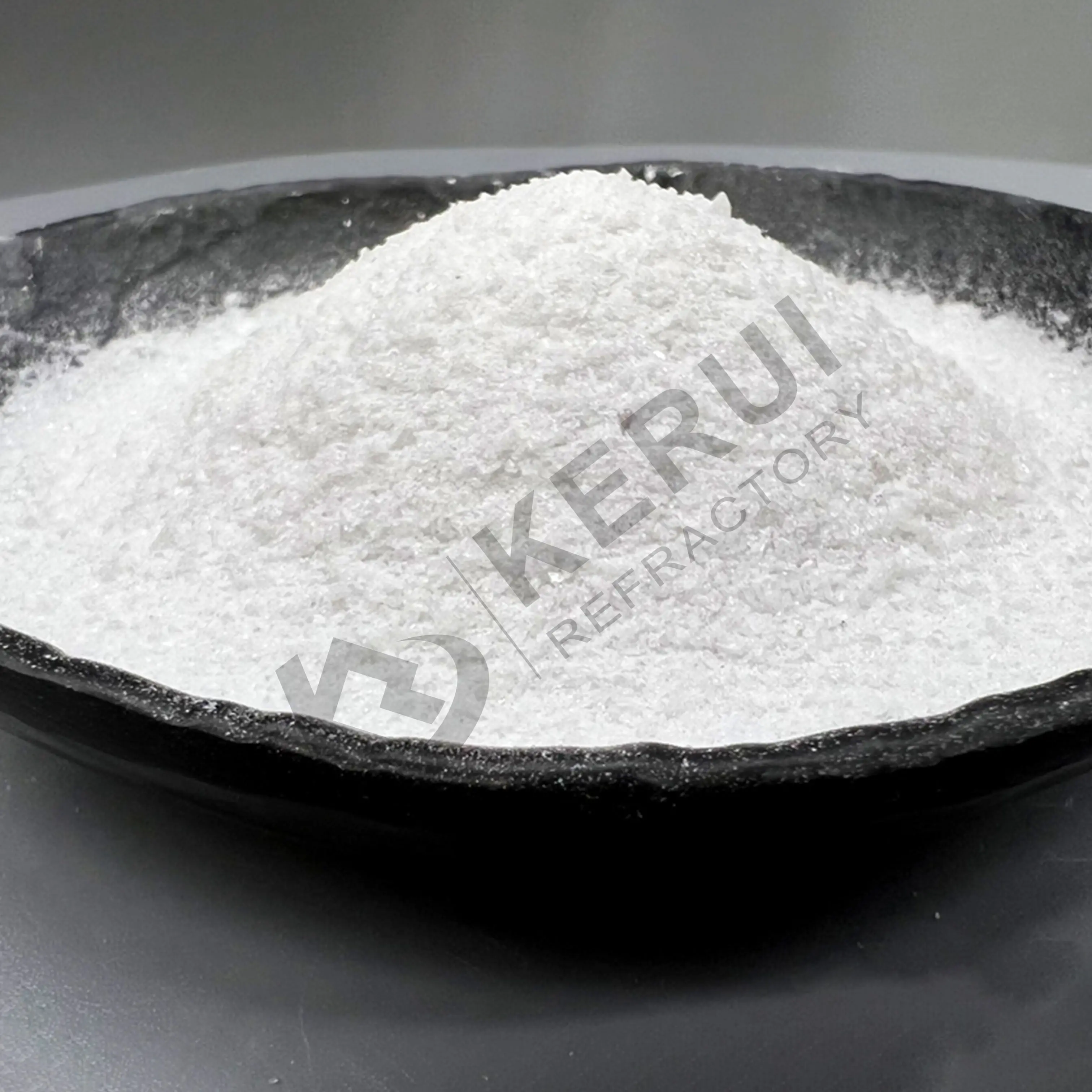KERUI ทรายคอรันดัมสีขาว กําจัดสนิม การรักษาพื้นผิว ผลิตภัณฑ์เซรามิก โลหะมีค่า แก้วคริสตัล คอรันดัมสีขาว