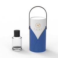 Flacon de parfum vide de luxe 30ml 50ml 100ml avec boîte cadeau et sac en papier, logo personnalisé