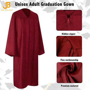 Toga y Birrete de Graduación Mate de 12 Colores al por Mayor con Estola y Cordón de Honor para Ceremonia de Graduación - Product Image 4