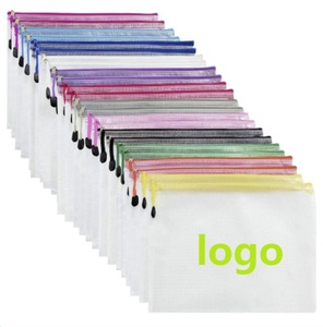 Cartella Portadocumenti Riutilizzabile in PVC Trasparente Leggera, Borsa per Esami, Organizzatore per Documenti <span class=keywords><strong>e</strong></span> Materiali di Studio - Product Image 4
