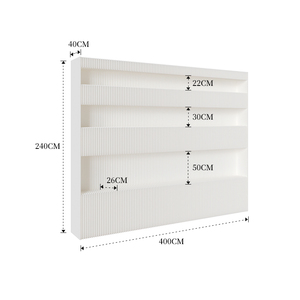 Chia lưu trữ gấp di động phân vùng hiển thị giá giấy hiển thị Kệ tường triển lãm cửa hàng hiển thị giá cho sự kiện bên - Product Image 6